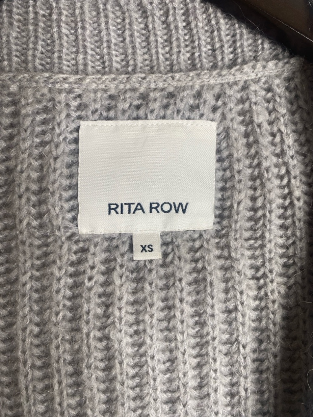 Rita Row Grey Bruno Cardigan oversized mohair gray chunky soft extra small‎ - Picture 6 of 10